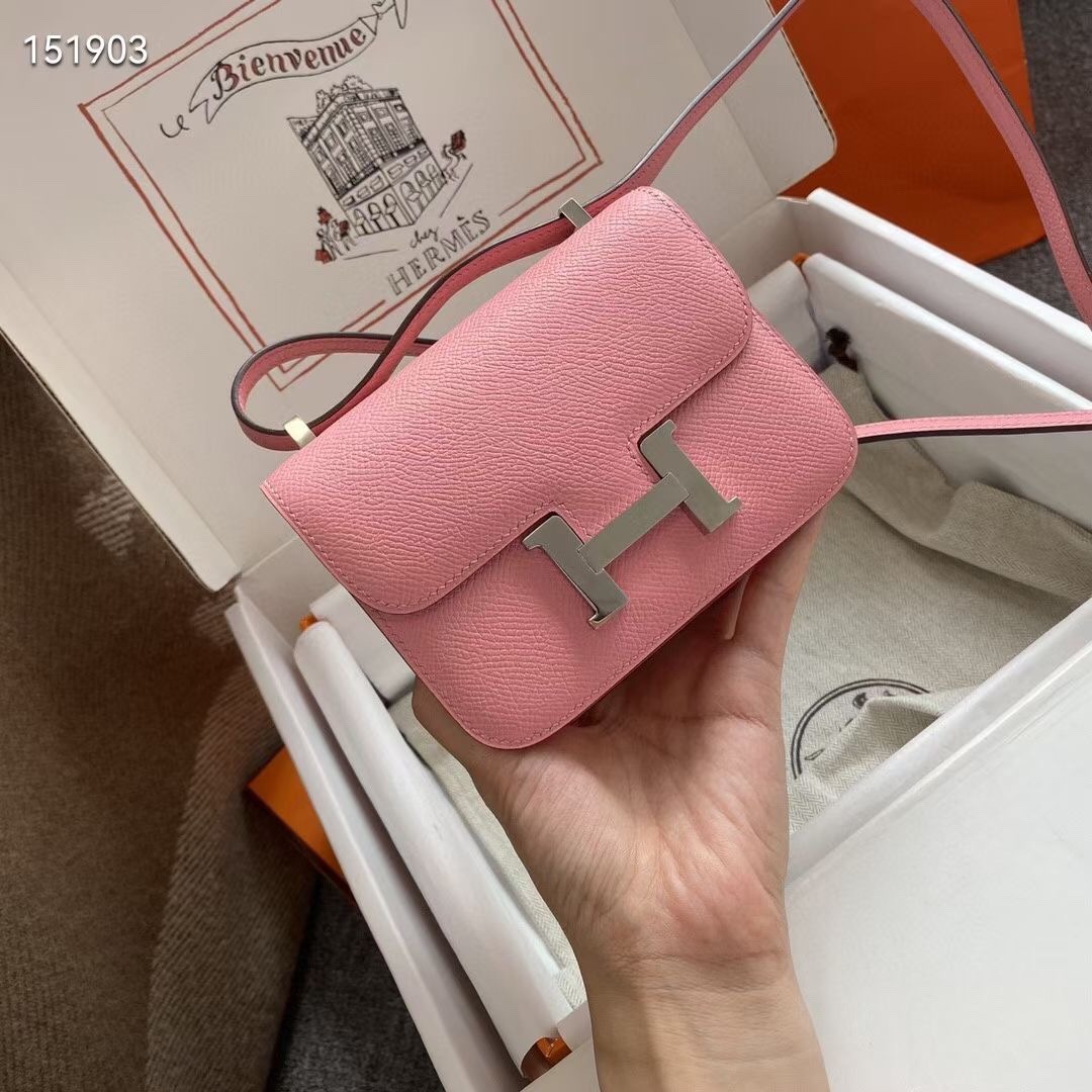 エルメス コンスタンス スリム ローズコンフェッティ ヴォーエプソン