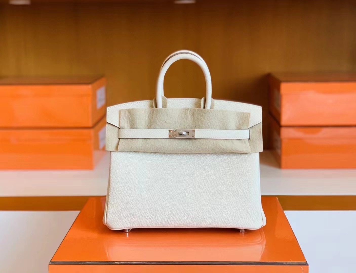 新品オリバーガル　エルメスバーキン　定価74800円 エルメス HERMES バーキン25 B刻印 (2023年製) エトゥープ
