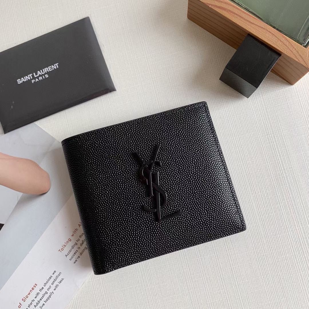 Saint Laurent サンローラン 二つ折り財布 イースト ウェスト