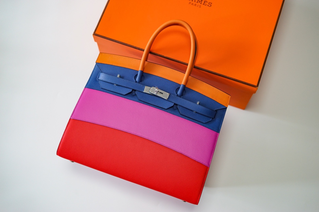 エルメス<br>バーキン 25cm<br>ブルーニュイ<br>トゴ<br