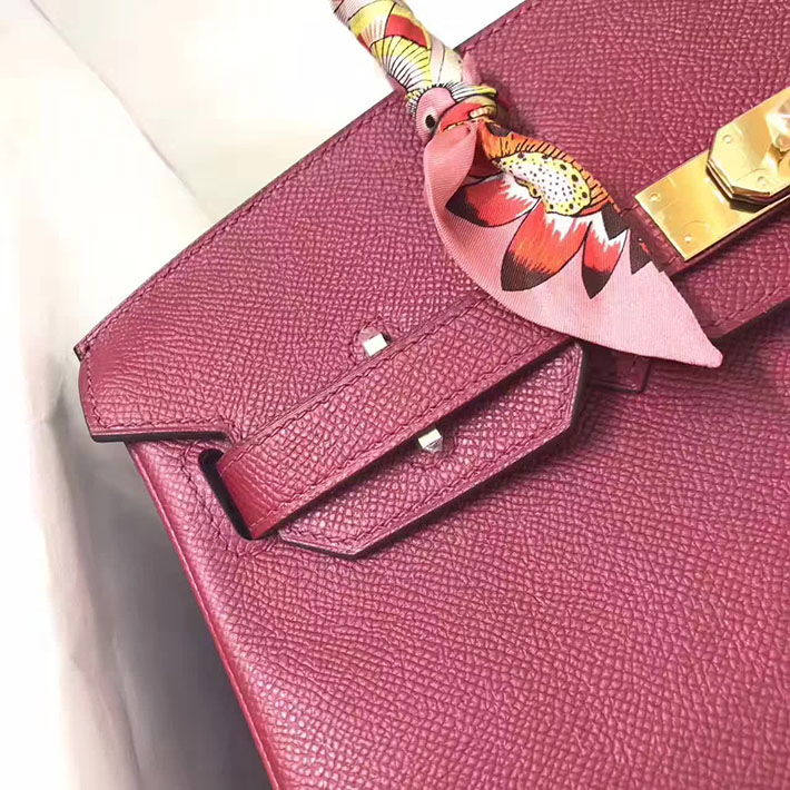 エルメス・バーキン専門店 H品 HERMES バーキン35 ルビー ヴォーエプソン ゴールド金具 BC002 エルメスバッグスーパーコピー - 画像 (7)