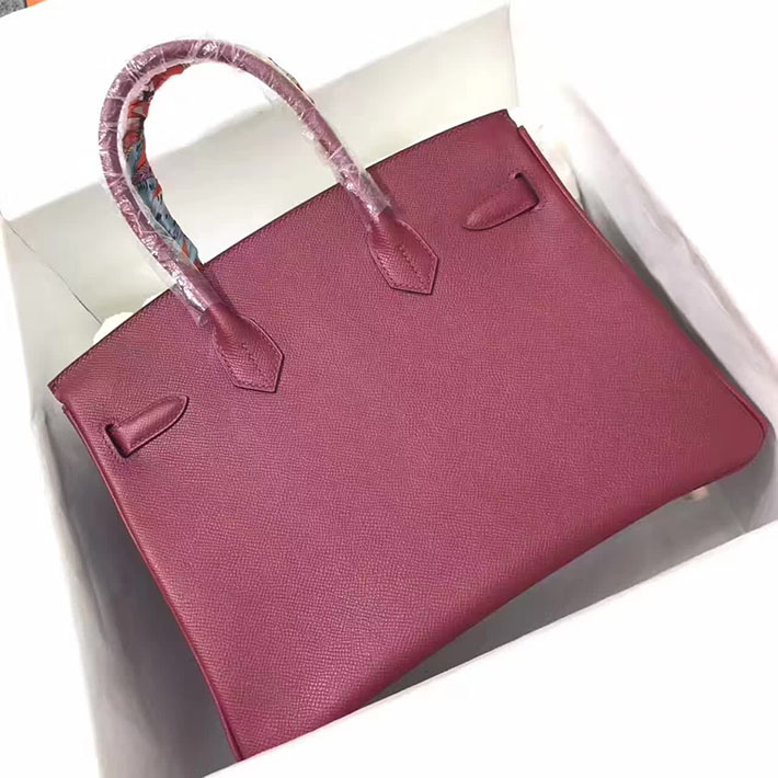 エルメス・バーキン専門店 H品 HERMES バーキン35 ルビー ヴォーエプソン ゴールド金具 BC002 エルメスバッグスーパーコピー - 画像 (6)