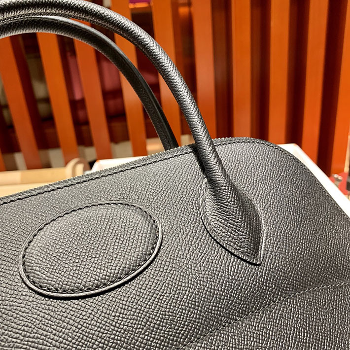 エルメス・ボリード専門店 H品 HERMES ボリード 31cm ブラック ヴォーエプソン シルバー金具 BB002 ボリード31 使い勝手 - 画像 (5)