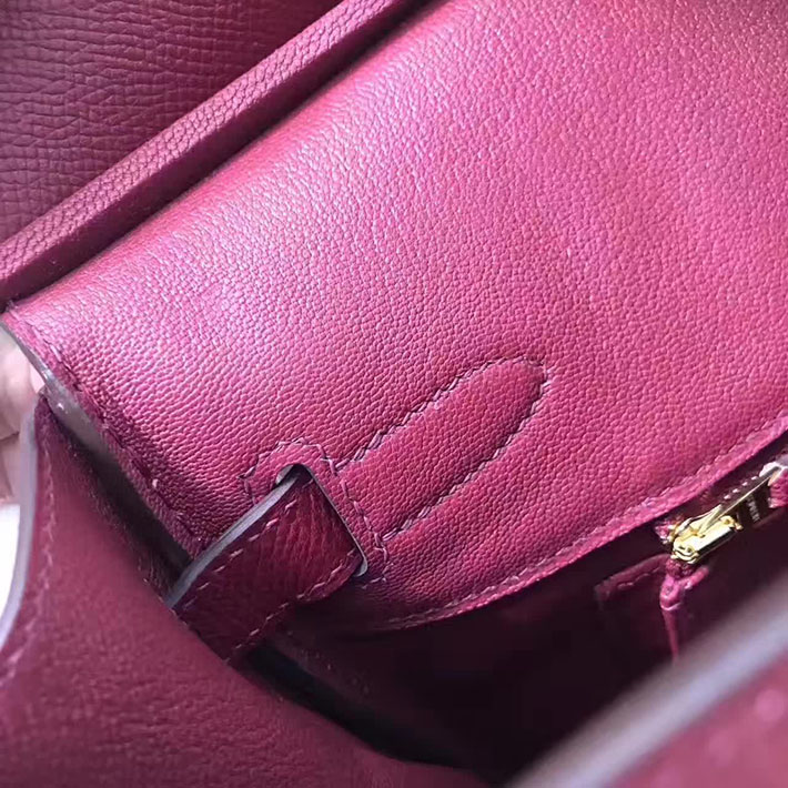 エルメス・バーキン専門店 H品 HERMES バーキン35 ルビー ヴォーエプソン ゴールド金具 BC002 エルメスバッグスーパーコピー - 画像 (3)