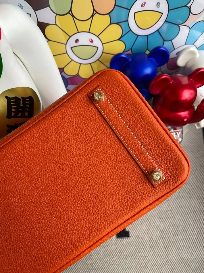 エルメス・バーキン専門店 H品 HERMES バーキン30 フー トリヨンクレマンス ゴールド金具 BX004 エルメス バーキン30 定価 - 画像 (5)