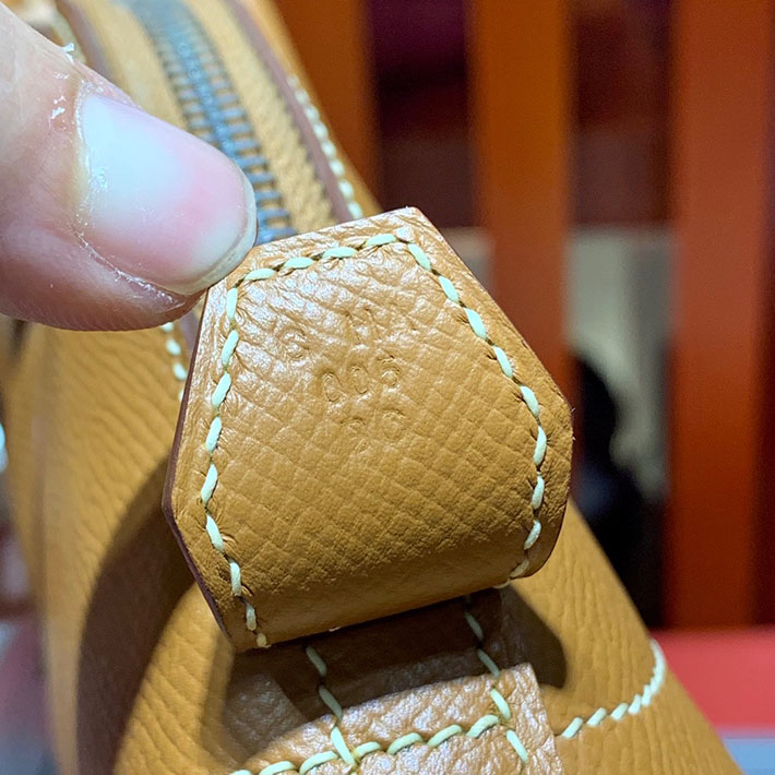 エルメス・ボリード専門店 H品 HERMES ボリード 31cm ゴールド ヴォーエプソン シルバー金具 BB004 ボリード31 コーデ - 画像 (5)