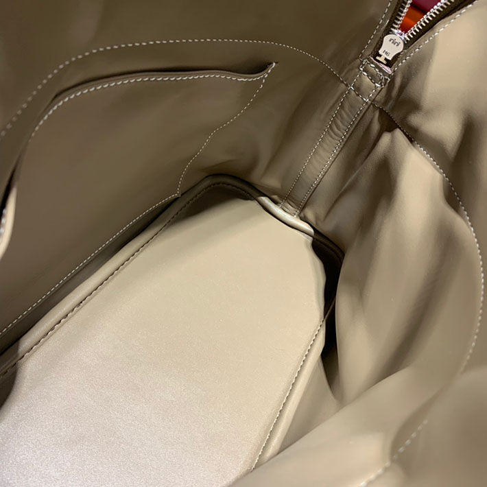 エルメス・ボリード専門店 H品 HERMES ボリード 31cm トゥルティエールグレー トゴ シルバー金具 BB005 エルメス ボリード31 - 画像 (5)