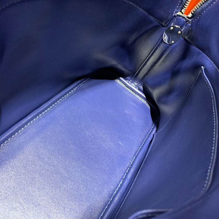 エルメス・ボリード専門店 H品 HERMES ボリード 31cm ブルーブライトン トゴ シルバー金具 BB006 エルメス ボリード 定価 - 画像 (5)
