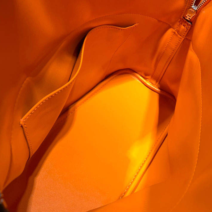 エルメス・ボリード専門店 H品 HERMES ボリード 31cm オレンジ トゴ シルバー金具 BB008 エルメス ボリード31 セール - 画像 (7)