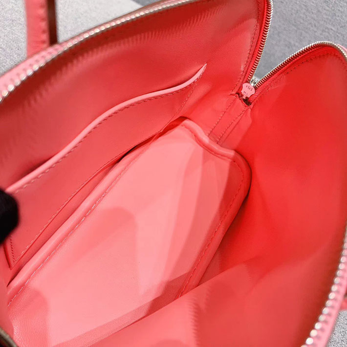 エルメス・ボリード専門店 H品 HERMES ボリード1923 ミニ シェブルミゾル ローズコンフェッティ シルバー金具 BN010 ボリード ミニ セール - 画像 (2)