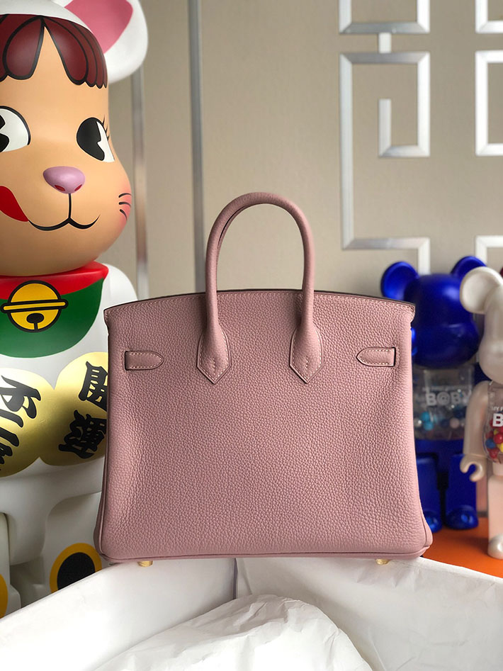 エルメス・バーキン専門店 H品 HERMES バーキン25 ローズサクラ トリヨンクレマンス ゴールド金具 BZ014 エルメスバーキン新作 - 画像 (5)