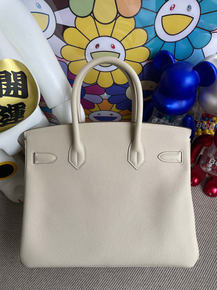 エルメス・バーキン専門店 H品 HERMES バーキン30 クレ トゴ ゴールド金具 BX017 エルメスバーキン30コピー - 画像 (3)