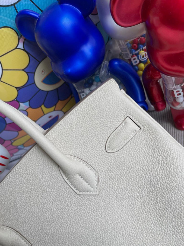 エルメス・バーキン専門店 H品 HERMES バーキン30 クレ トゴ ゴールド金具 BX017 エルメスバーキン30コピー - 画像 (2)
