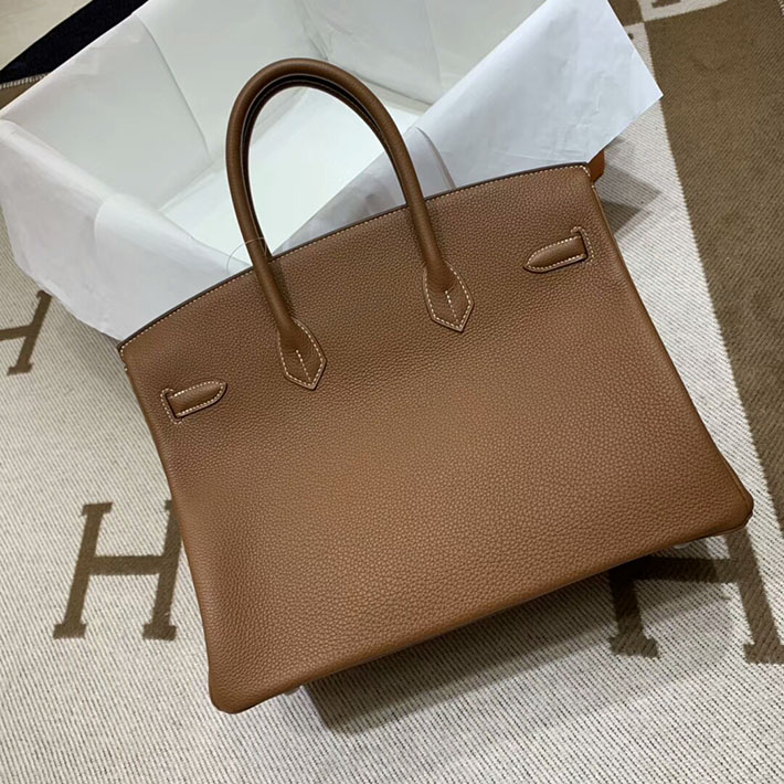 エルメス・バーキン専門店 H品 HERMES バーキン35 アルザン トゴ シルバー金具 BC020 バーキンスーパーコピー代引き - 画像 (6)