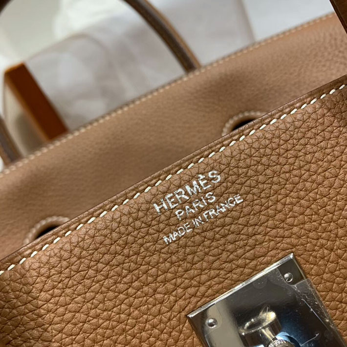 エルメス・バーキン専門店 H品 HERMES バーキン35 アルザン トゴ シルバー金具 BC020 バーキンスーパーコピー代引き - 画像 (3)