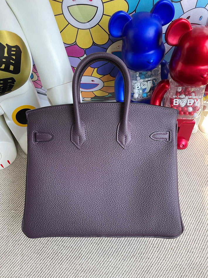 エルメス・バーキン専門店 H品 HERMES バーキン25 アイリス トゴ ゴールド金具 BZ021 エルメスバーキン25スーパーコピー - 画像 (5)