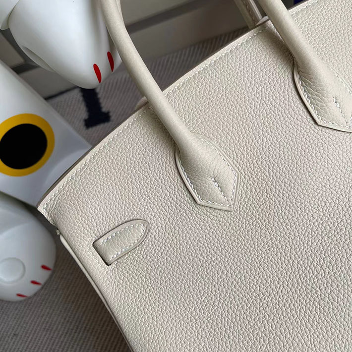 エルメス・バーキン専門店 H品 HERMES バーキン25 ナタ トゴ ゴールド金具 BZ027 エルメス バーキン25 人気色 - 画像 (7)