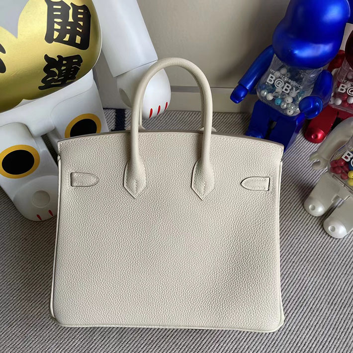 エルメス・バーキン専門店 H品 HERMES バーキン25 クレ トゴ シルバー金具 BZ030 エルメスバッグ 安い順 - 画像 (5)