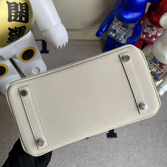 エルメス・バーキン専門店 H品 HERMES バーキン25 クレ トゴ シルバー金具 BZ030 エルメスバッグ 安い順 - 画像 (3)